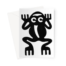 Load image into Gallery viewer, Frog Greeting Card