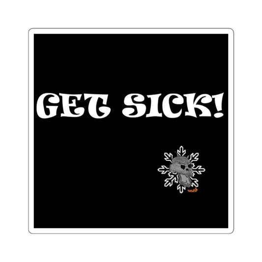 SKLFLK sticker _white (Get Sick!)