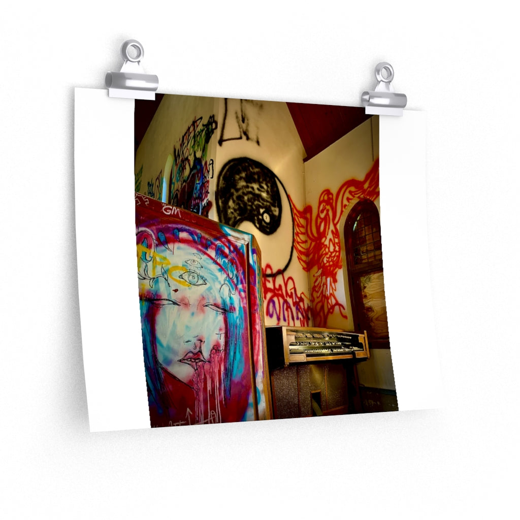 Eyes and Organ - Premium Matte poster