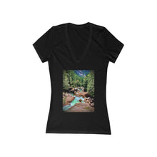 Load image into Gallery viewer, Yosemite 2 - Women's Jersey Short Sleeve V-Neck Tee