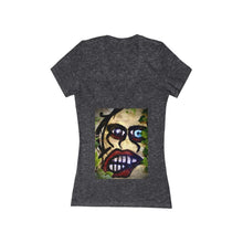 Load image into Gallery viewer, Ol' Blue Eye - Women's Jersey Short Sleeve V-Neck Tee