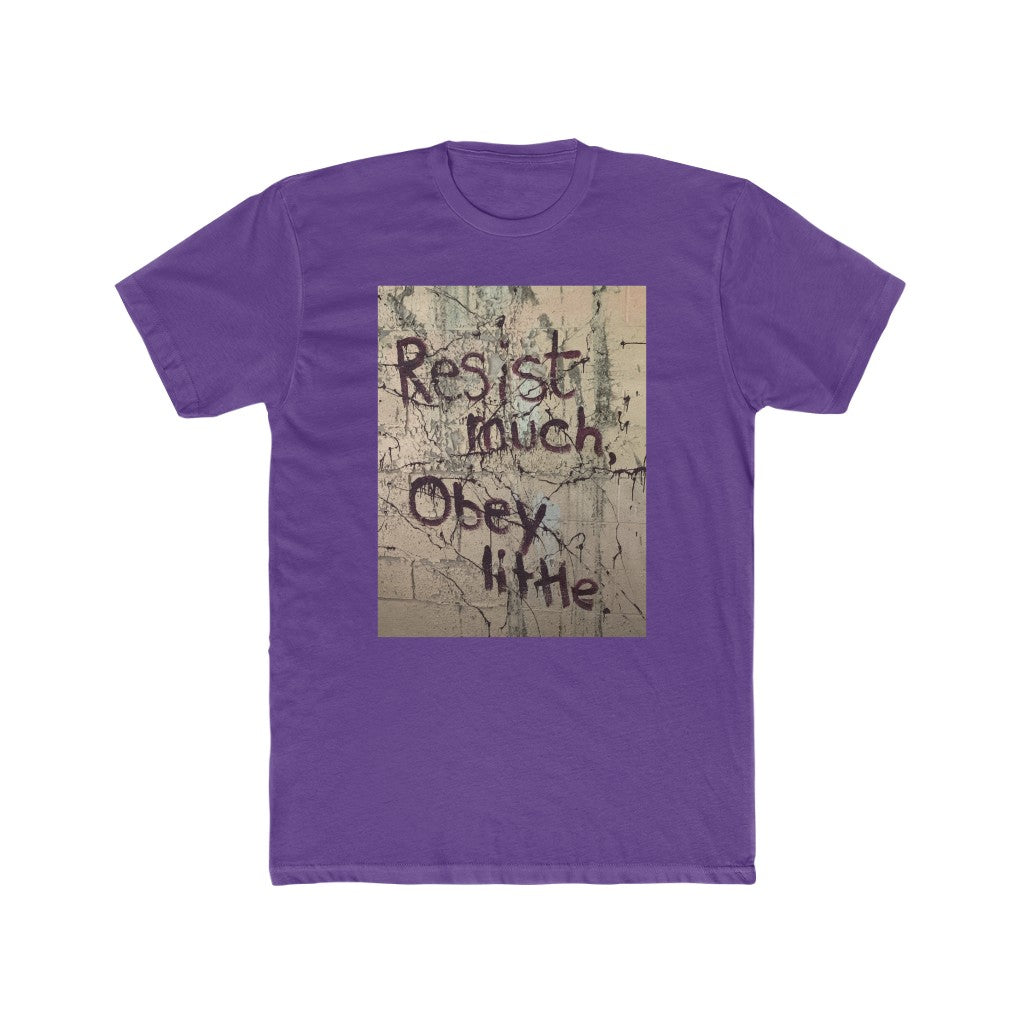 "Resist" - Men's Cotton Crew Tee