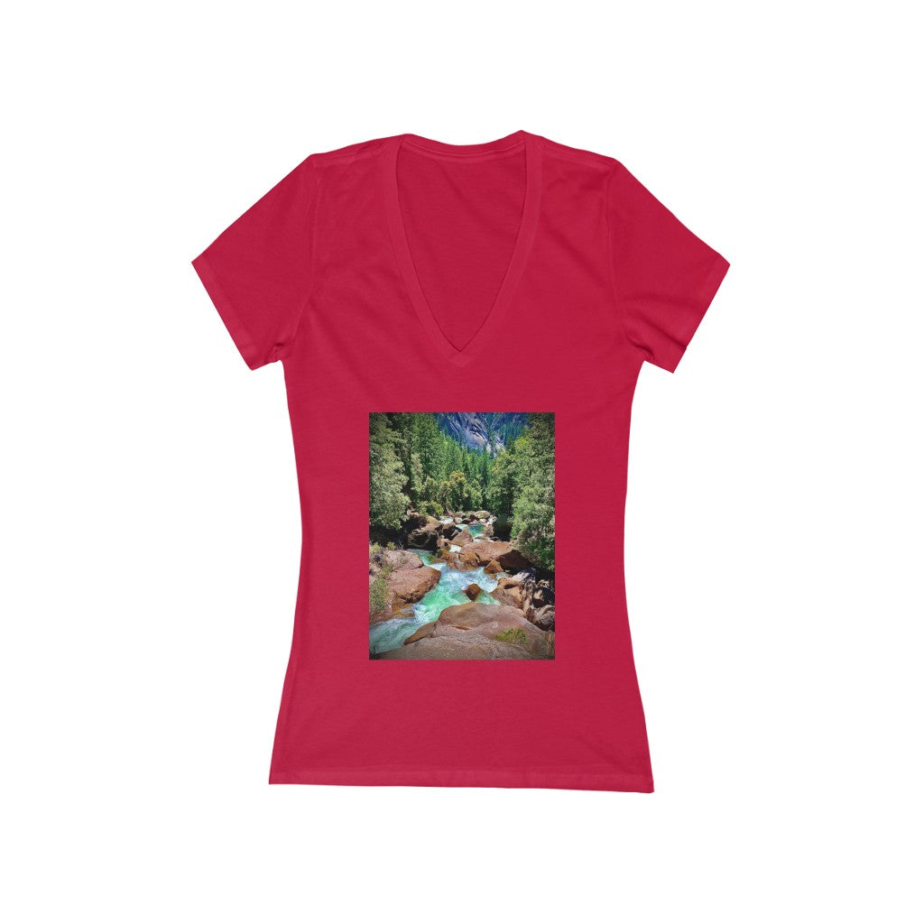 Yosemite 2 - Women's Jersey Short Sleeve V-Neck Tee