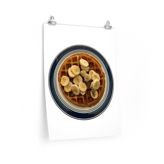 Belgian Waffle - Premium Matte poster