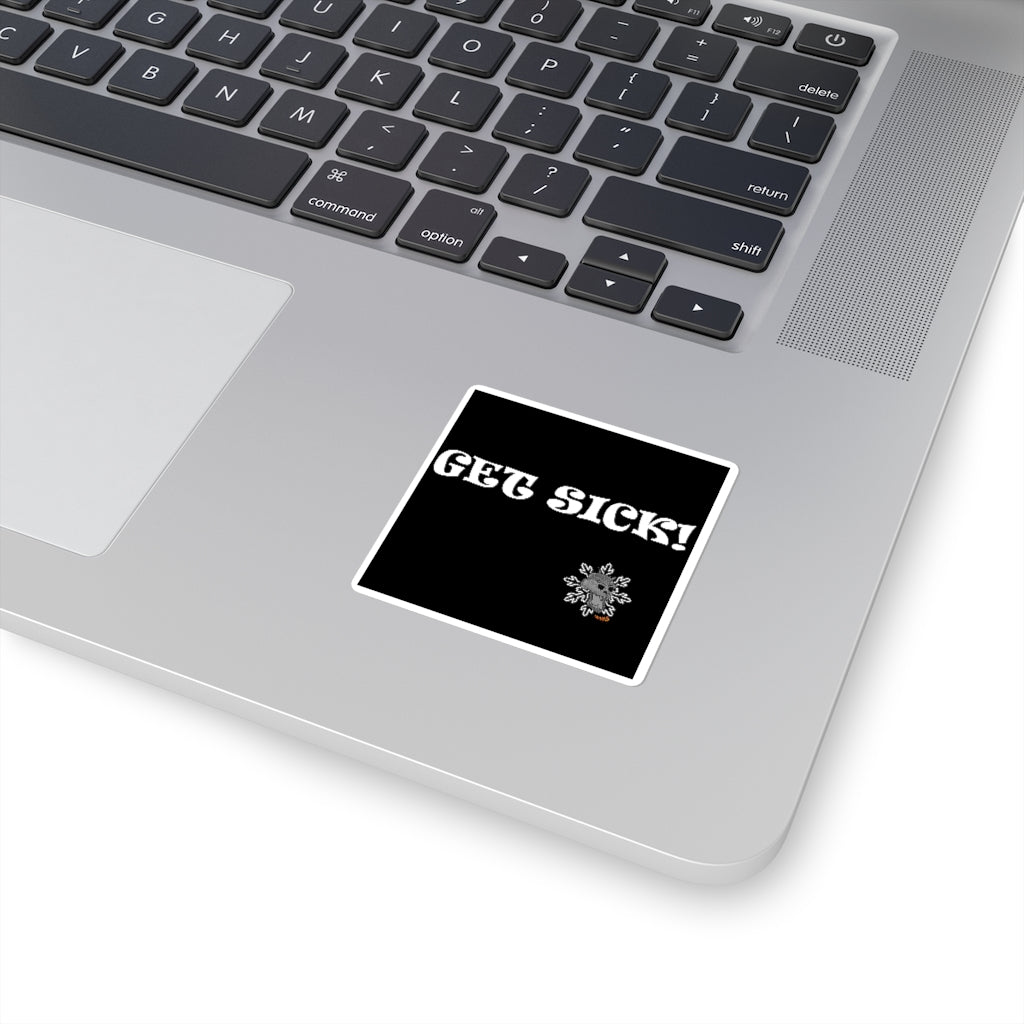 SKLFLK sticker _white (Get Sick!)