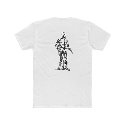 "Woman & Man" - Men's Cotton Crew Tee