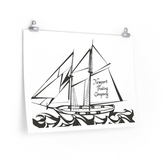 NTC Ship Logo" Premium Matte poster