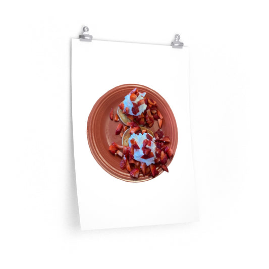 Pancakes - Premium Matte poster