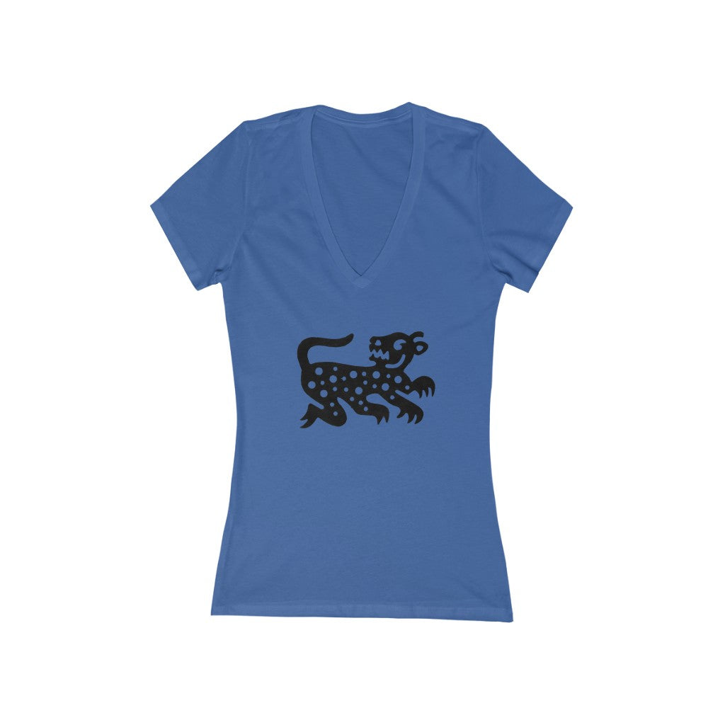 Hyena - Women's Jersey Short Sleeve V-Neck Tee
