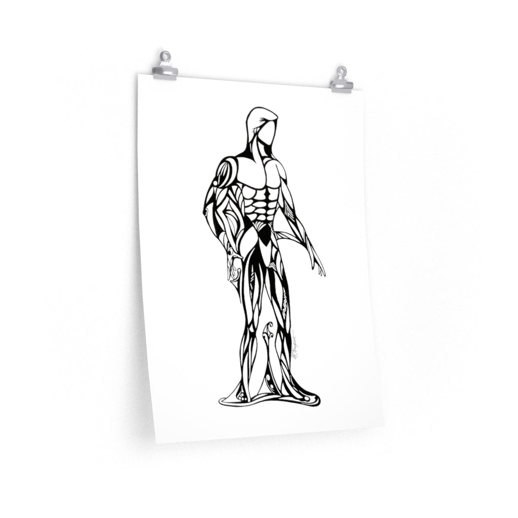 "Man" - Premium Matte poster
