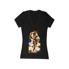 Load image into Gallery viewer, Headless King - Women's Jersey Short Sleeve V-Neck Tee