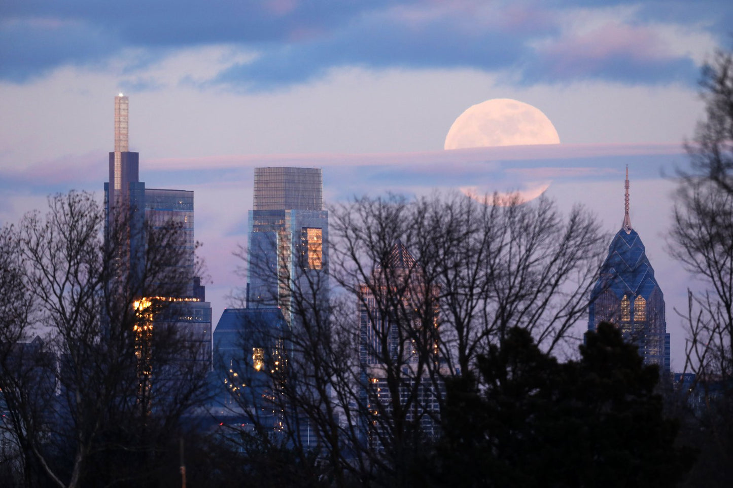 Philadelphia Moonrise