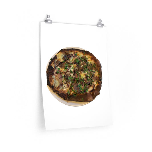 Gormet Pizza - Premium Matte poster