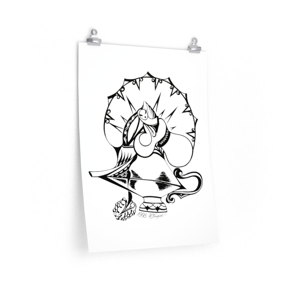"Aladdin's Lamp" - Premium Matte poster