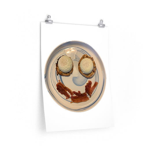 Awkward Smile - Premium Matte poster