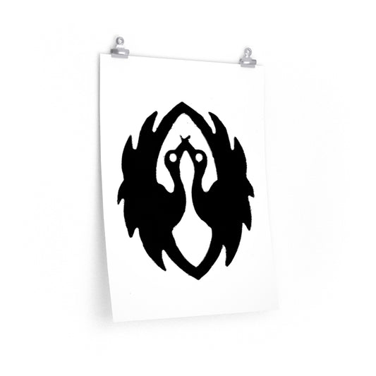 Cranes - Premium Matte poster
