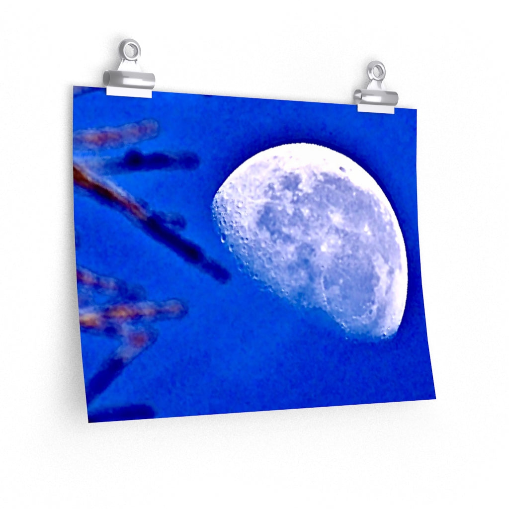 Moon 2 - Premium Matte poster