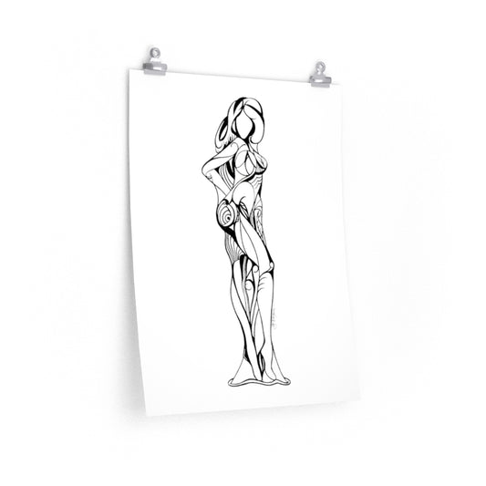 "Woman" - Premium Matte poster