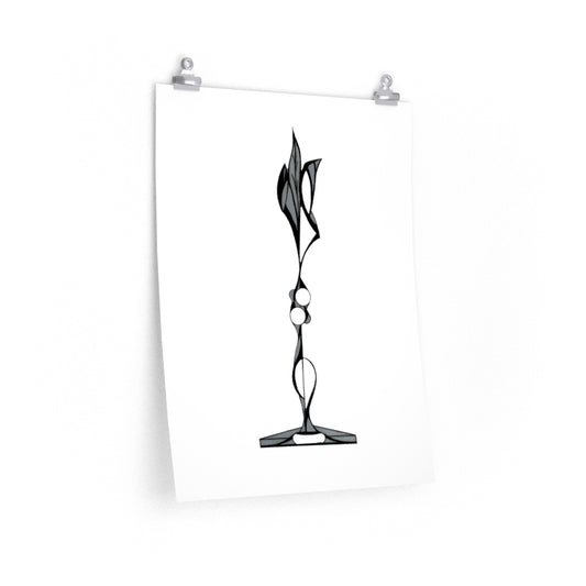 "Abstration #1" - Premium Matte poster