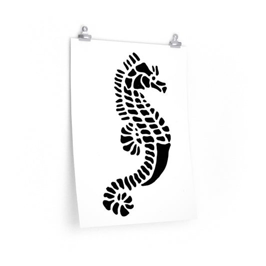 Seahorse - Premium Matte poster