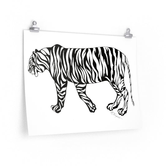 "Bengal Tiger" Premium Matte poster