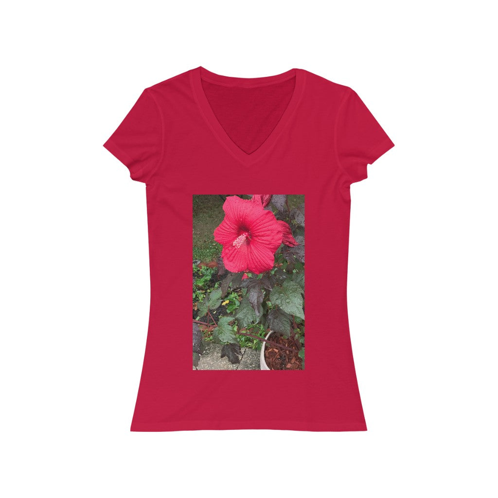 Holy Grail - Women's Jersey Short Sleeve V-Neck Tee