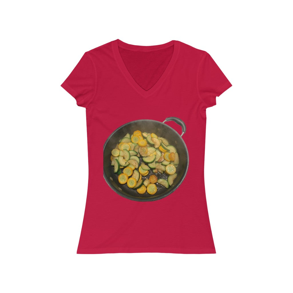 Squash - Women's Jersey Short Sleeve V-Neck Tee