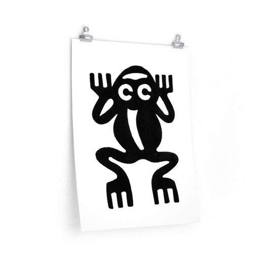 Frog - Premium Matte poster