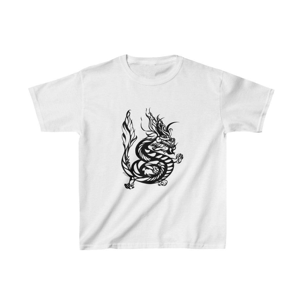 "Ja Ja Uma (Dragon)" - Kids Heavy Cotton™ Tee