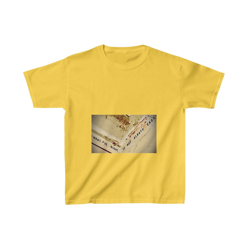 Not Always Easy - Kids Heavy Cotton™ Tee