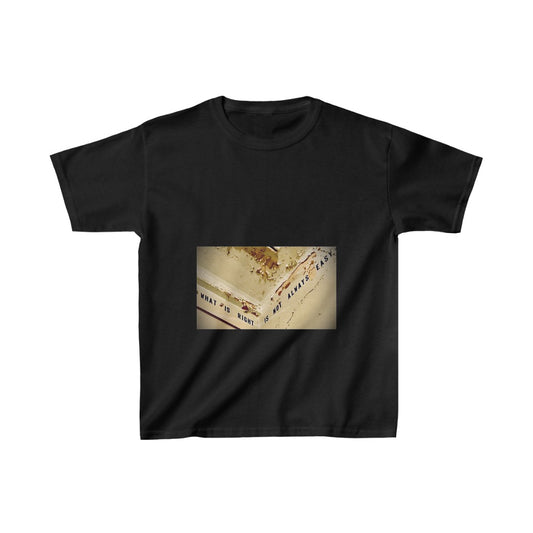 Not Always Easy - Kids Heavy Cotton™ Tee