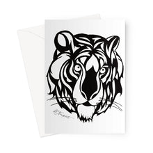 Load image into Gallery viewer, Bengal Tiger Head Greeting Card
