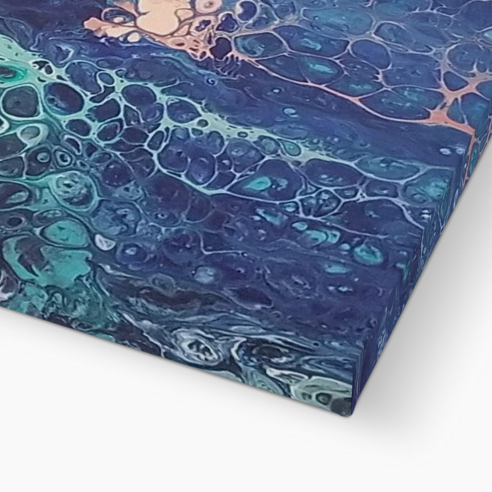 Karmic Kaleidoscope: Printed Stretched Canvas (20" x 20") -- by AVA