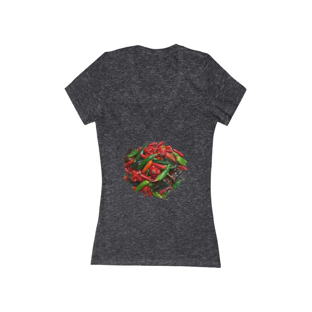 Ring of Fire 2 - Women's Jersey Short Sleeve V-Neck Tee