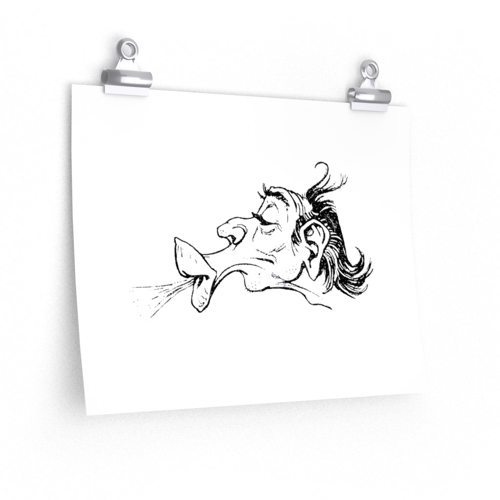 Big Lips -  Premium Matte poster