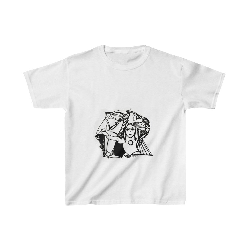 "Disjointed" - Kids Heavy Cotton™ Tee