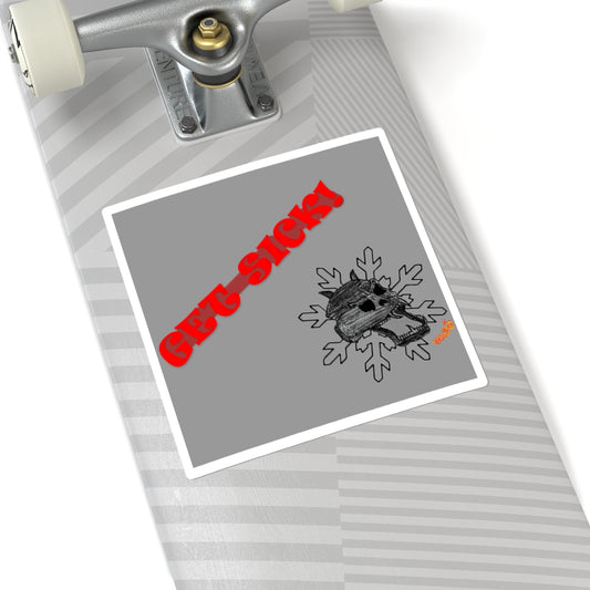 SKLFLK sticker _orange (Get Sick!)