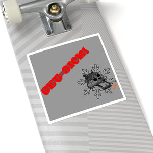 SKLFLK sticker _orange (Get Sick!)