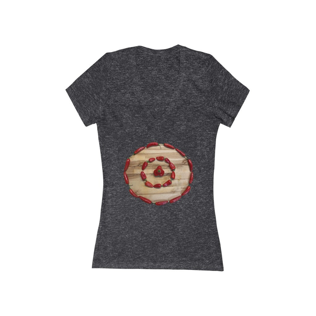 Ring of Fire 3 - Women's Jersey Short Sleeve V-Neck Tee
