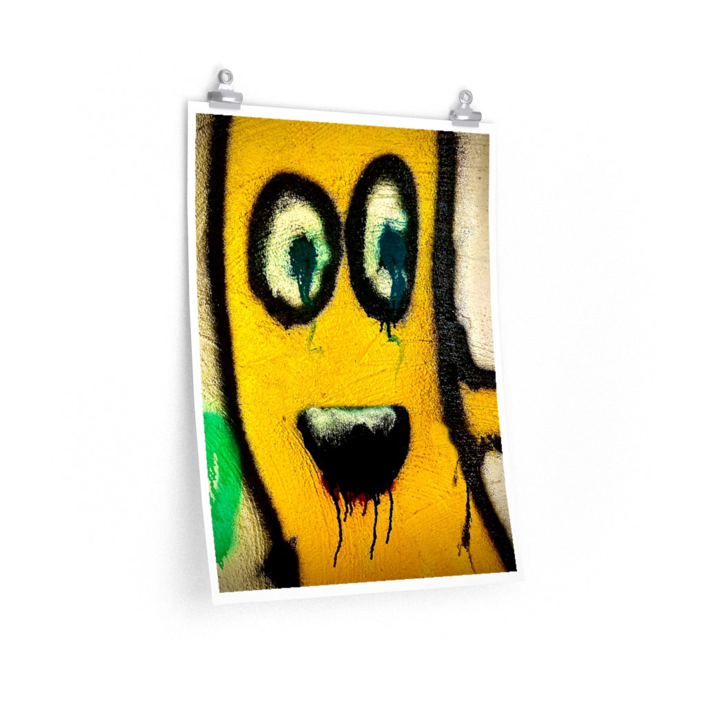 Cherry Juice Dripping - Premium Matte poster
