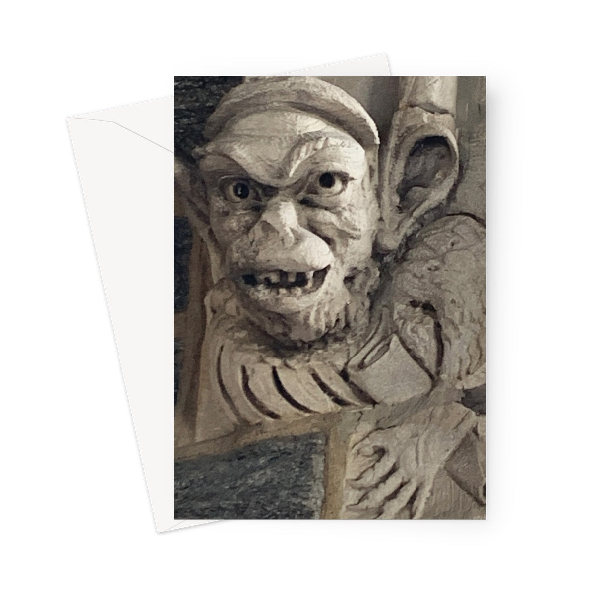 Face 3 Greeting Card