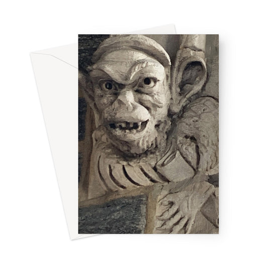Face 3 Greeting Card