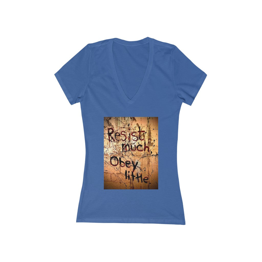 Resist - Women's Jersey Short Sleeve V-Neck Tee