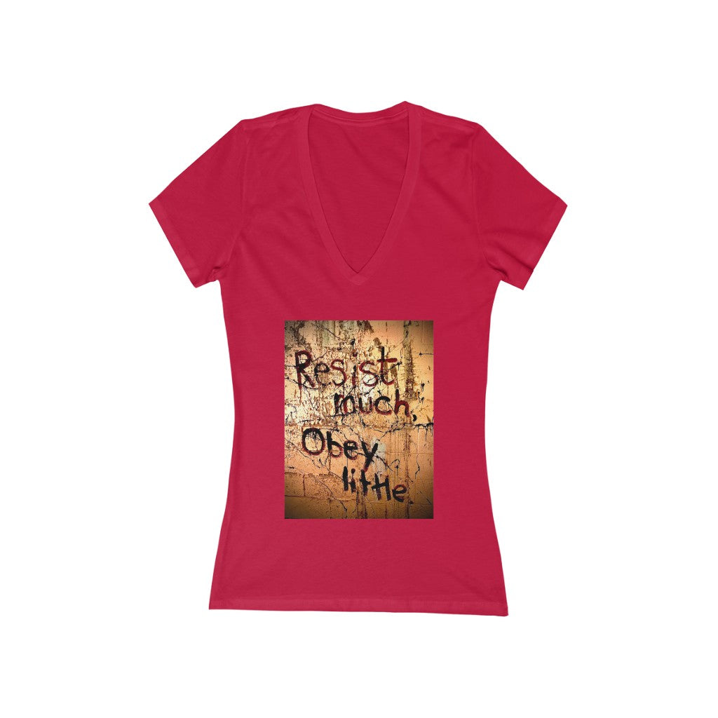 Resist - Women's Jersey Short Sleeve V-Neck Tee