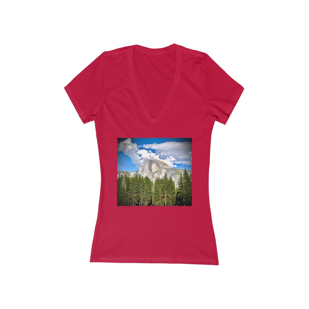 Yosemite 1 - Women's Jersey Short Sleeve V-Neck Tee