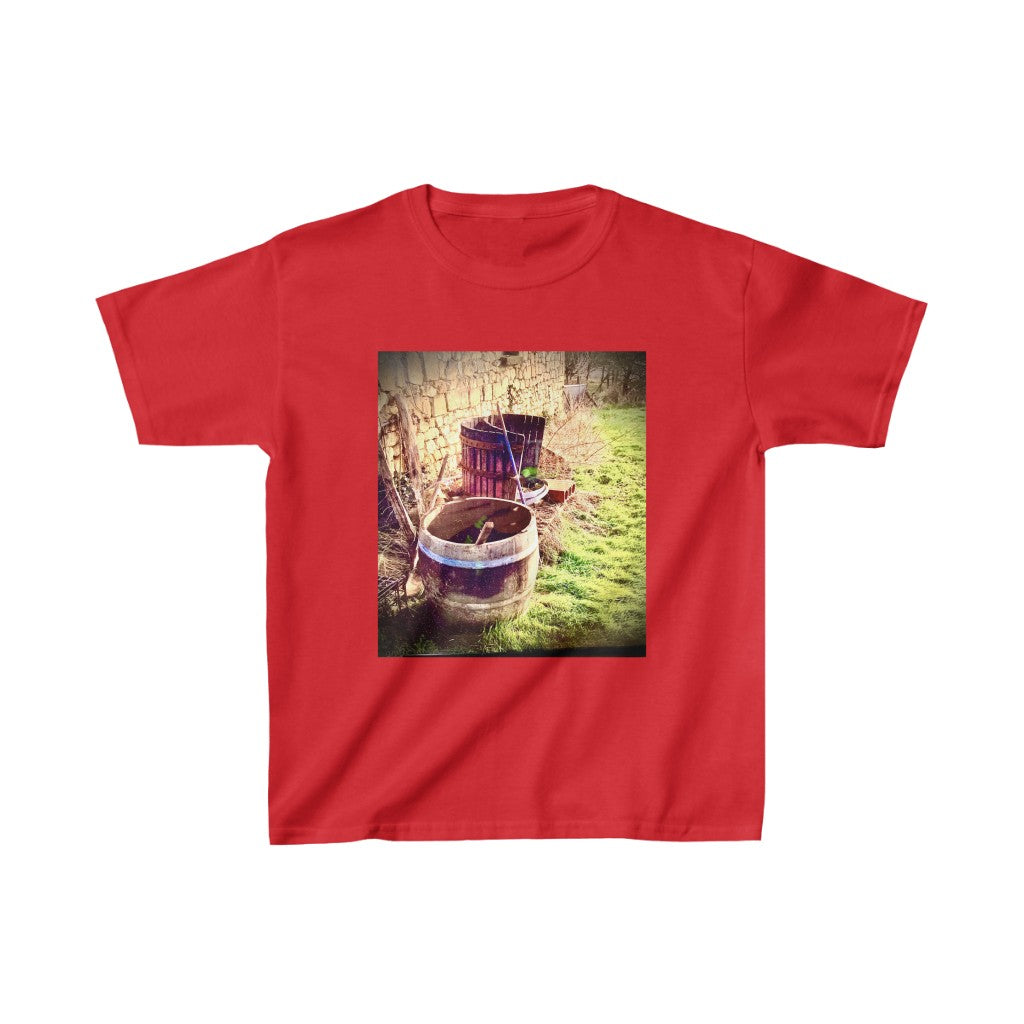 Barrel in the Loire Valley - Kids Heavy Cotton™ Tee