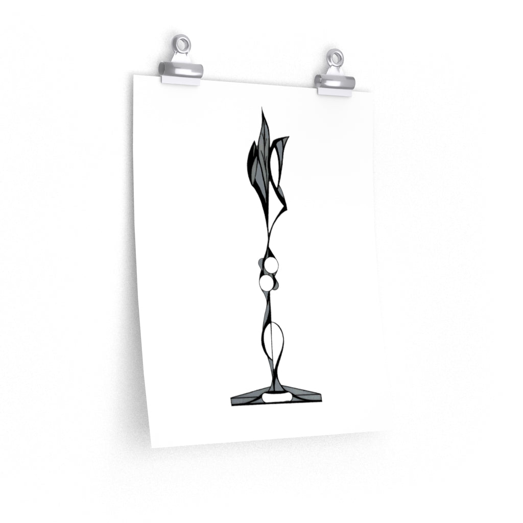 "Abstration #1" - Premium Matte poster