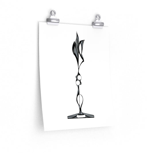 "Abstration #1" - Premium Matte poster