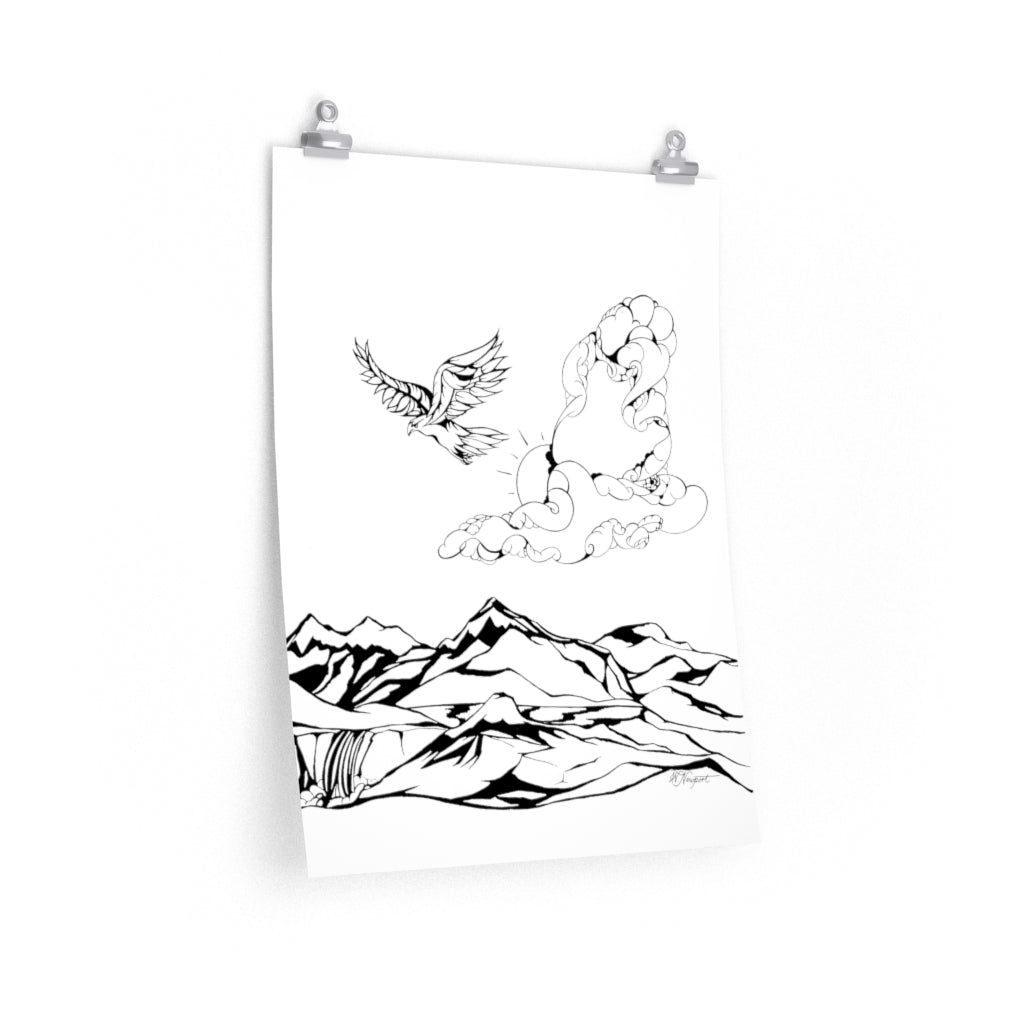 "Freedom - God's Gift" - Premium Matte poster