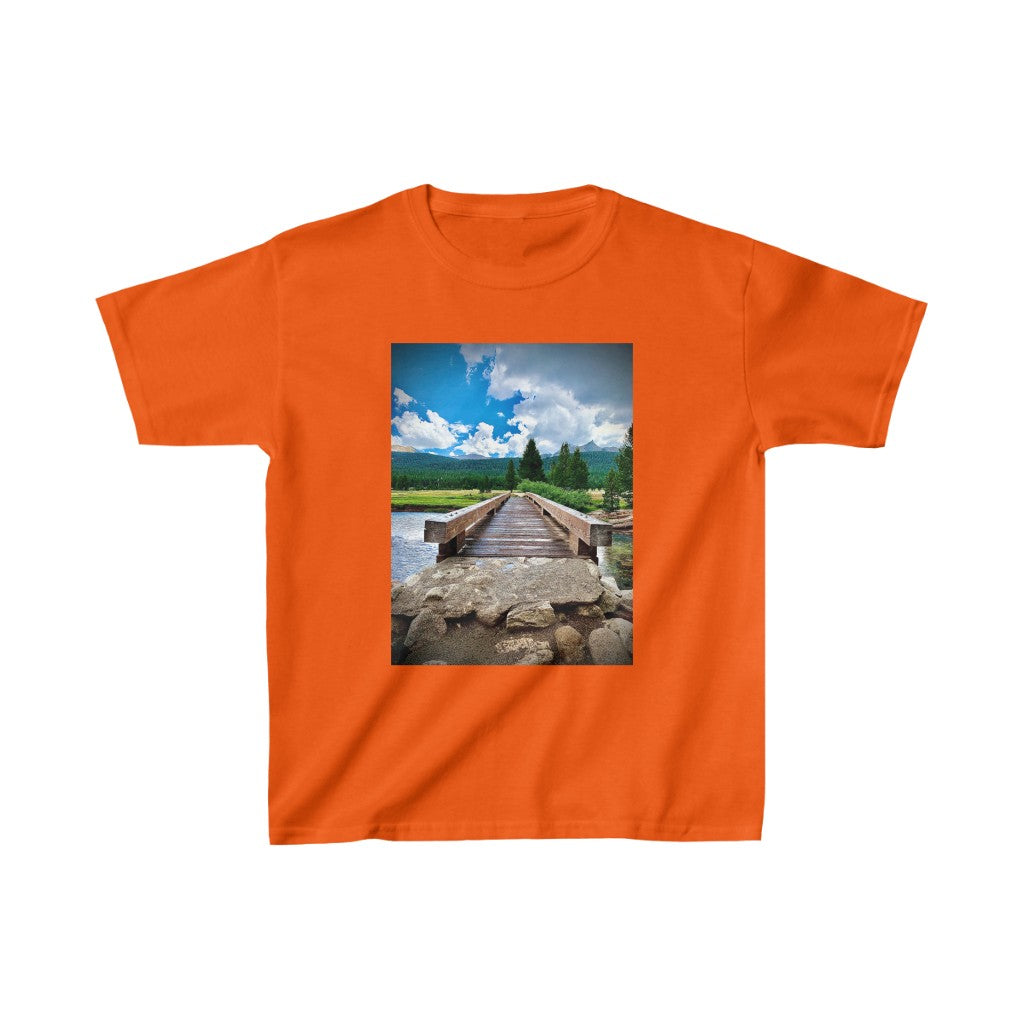 Yosemite Bridge - Kids Heavy Cotton™ Tee